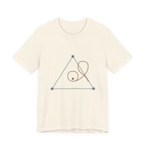 Plasma Triangle Tee — Parchment
