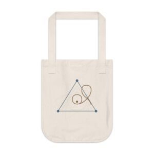 Plasma Triangle Tote — Parchment