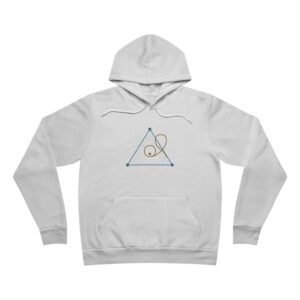 Plasma Triangle Hoodie — Parchment