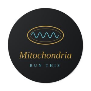 Mitochondria Run This Sticker