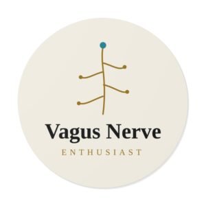 Vagus Nerve Enthusiast Sticker (Light)