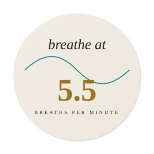 Breathe at 5.5 Sticker (Light)
