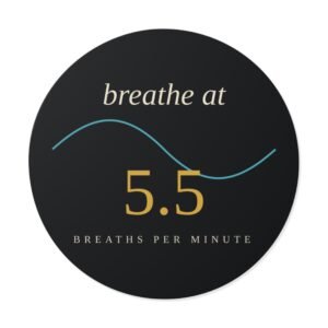 Breathe at 5.5 Sticker