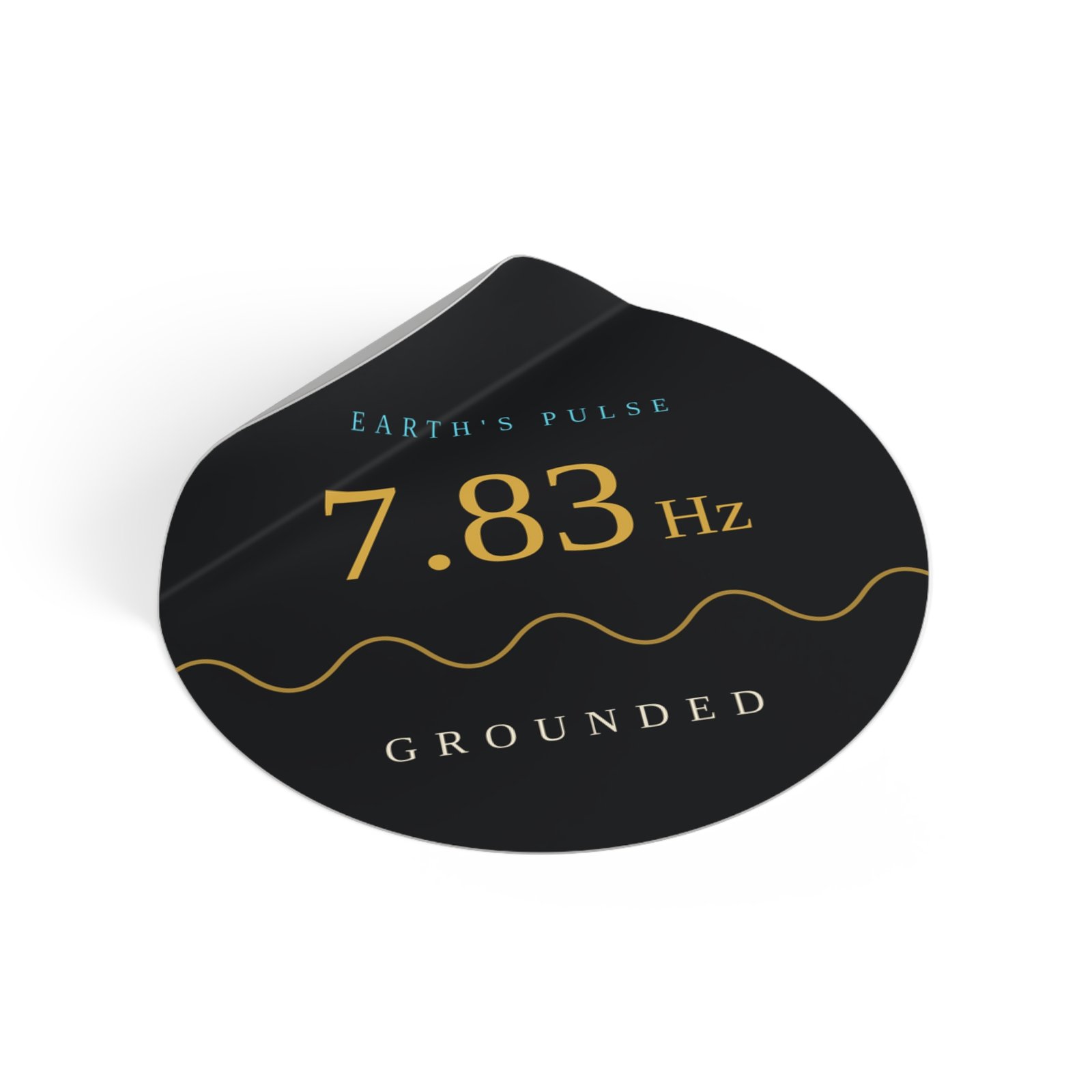 7.83 Hz Grounded Sticker - Image 2