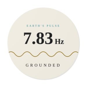 7.83 Hz Grounded Sticker (Light)