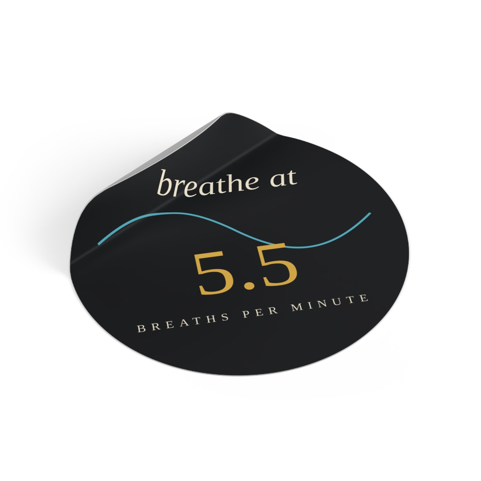 Breathe at 5.5 Sticker - Image 2