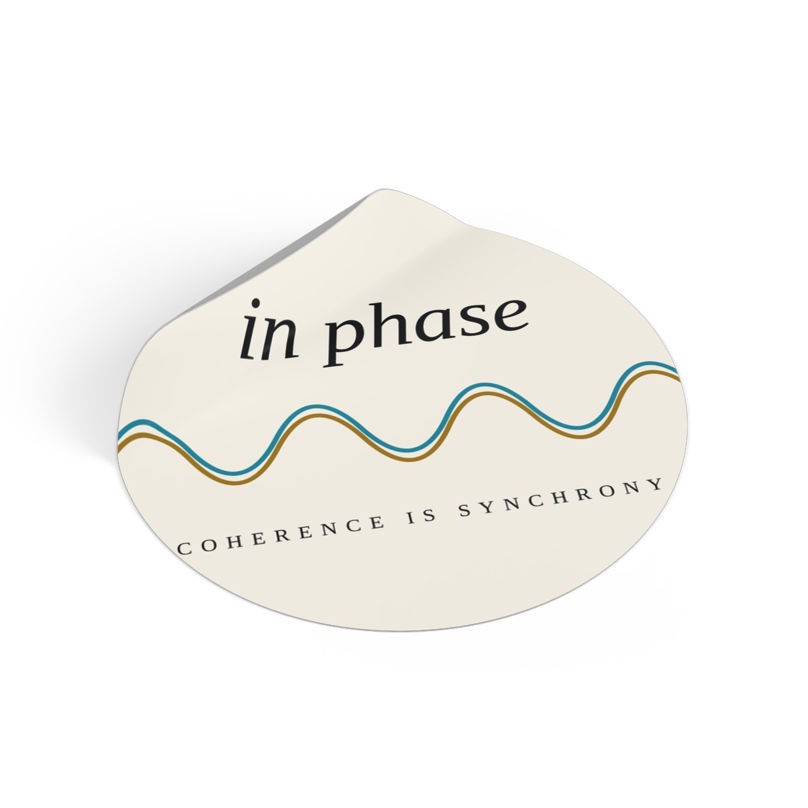 In Phase Sticker (Light) - Image 2