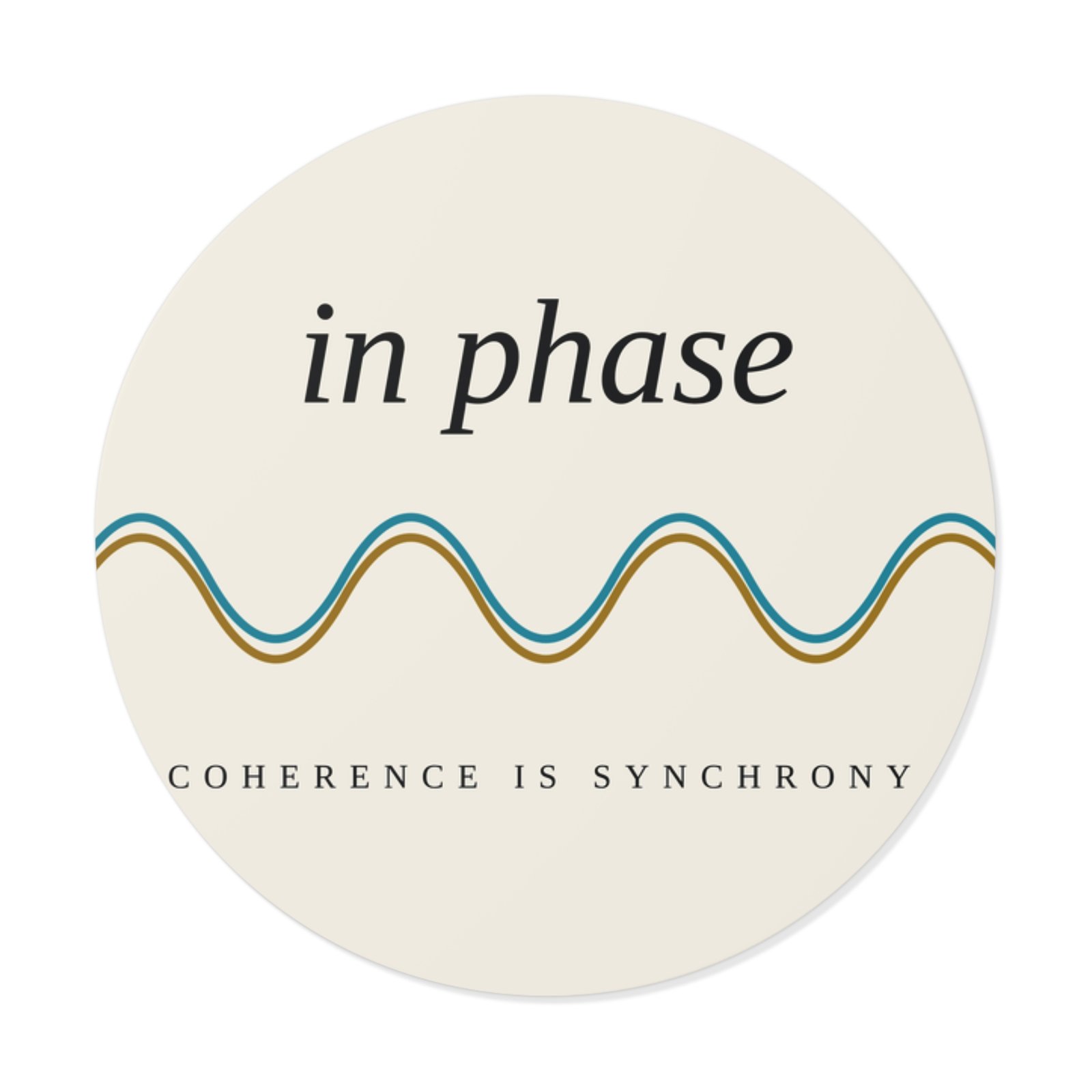 In Phase Sticker (Light)