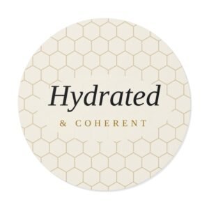 Hydrated & Coherent Sticker (Light)
