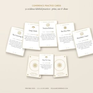 Coherence Practice Cards printable deck